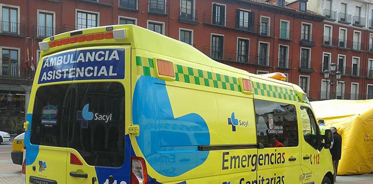 Herido tras volcar su vehículo en la Carretera de Carbajal, León