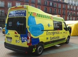 Herido tras volcar su vehículo en la Carretera de Carbajal, León