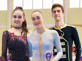 Tres asturianos en el Nacional Juvenil de Patinaje Artístico