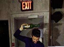 El guaje Villa escanció sidra en Manhattan