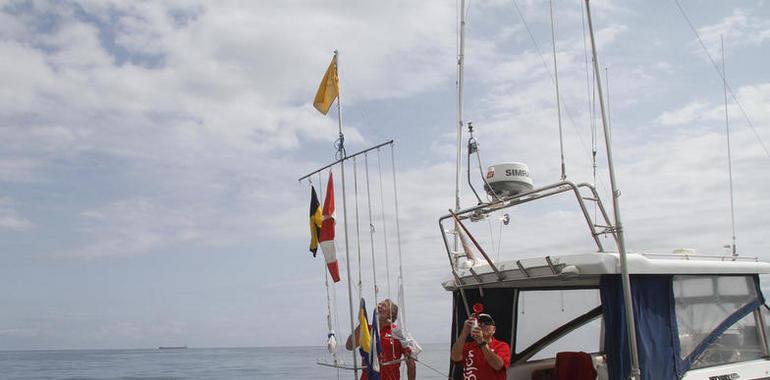 Muy poco viento en la primera etapa de la Regata de Cruceros Vuelta a Asturias