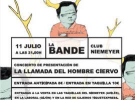 Los asturianos La Bande presentan su nuevo disco en Avilés, “La llamada del hombre ciervo”