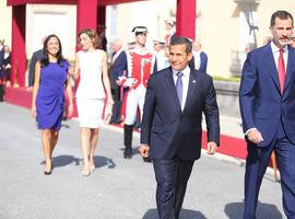 SM el Rey Felipe VI recibe al presidente Humala