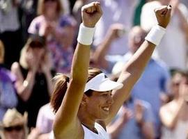 Garbiñe Muguruza alcanza las semifinales de Wimbledon