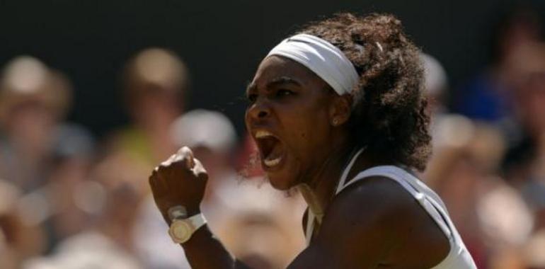 Serena Williams ganó su sexto título en Wimbledon frente a una luchadora Muguruza