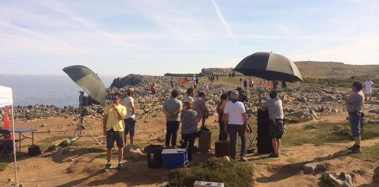 Rodaje en Llanes de un anuncio, una serie de televisión y un largometraje