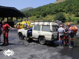 Suspendidas las tareas de recuperación del cuerpo del minero atrapado en Degaña