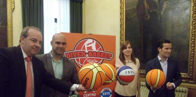 La ciudad de Gijón volcada con el baloncesto