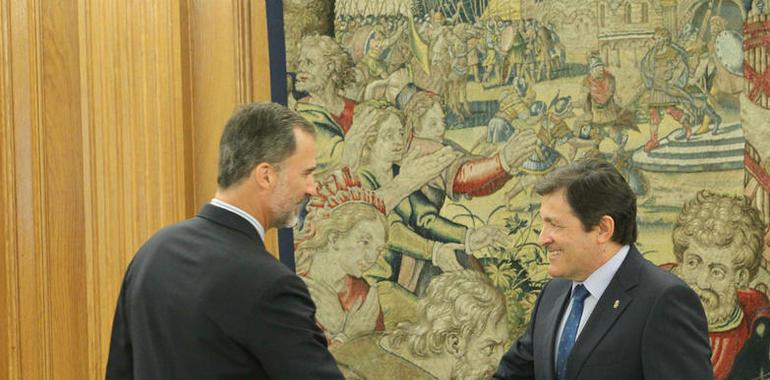 El Presidente de Asturias apuesta por el Estado Federal ante el Rey Felipe VI