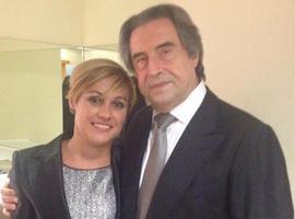 Riccardo Muti y Beatriz Díaz se reencontraron en Oviedo