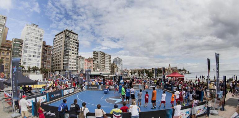 Gijón vibra con la llegada de Plaza 3x3 a La Escalerona