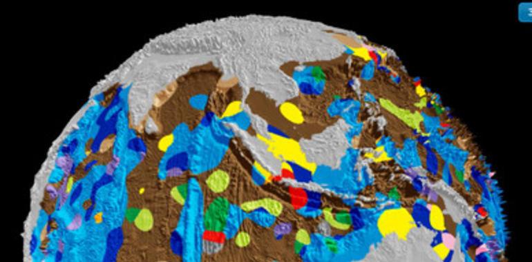 Compuesto el primer mapa digital del suelo marino de la Tierra