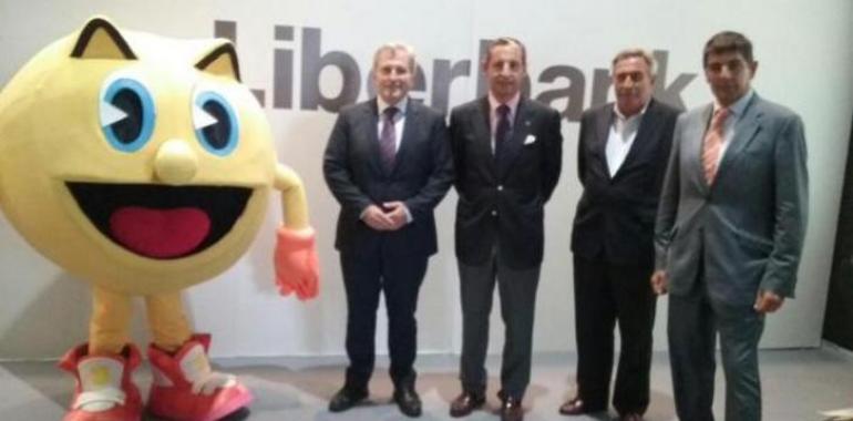 Liberbank despide la FIDMA con una gymkana infantil Pac-Man