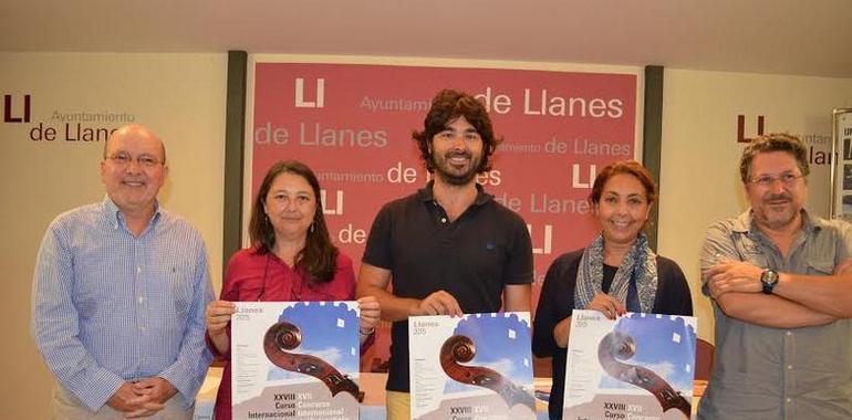 El XXVIII Curso Internacional de Música de Llanes contará con 90 alumnos españoles y colombianos