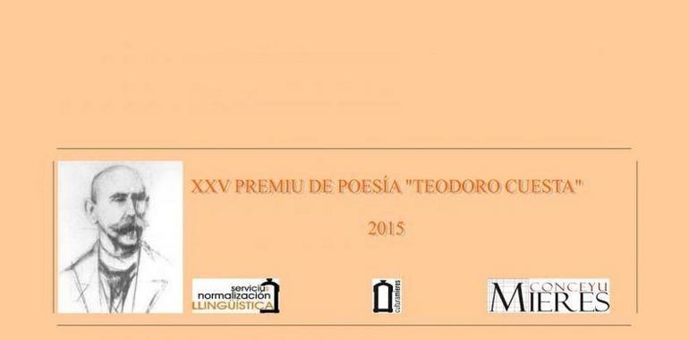 L´Ayuntamiento de Mieres convoca el XXV Premiu "Teodoro Cuesta " de poesía n´asturianu