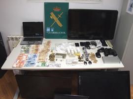 La Guardia Civil desarticula el punto más importante del "menudeo" en Pravia