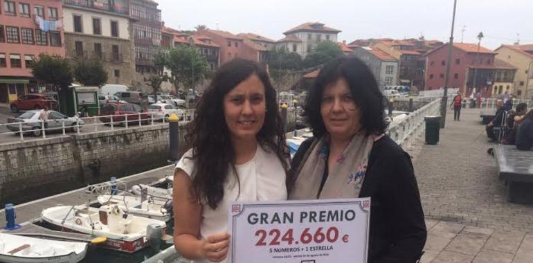 Euromillones deja más de 200.000 euros a un boleto sellado en Llanes