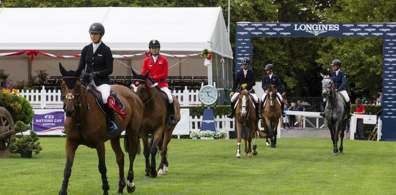 Victoria de Laura Renwick en la inaugural del CSIO Gijón