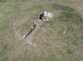 Investigadores de la USAL reproducen un dolmen en 3D gracias a un dron