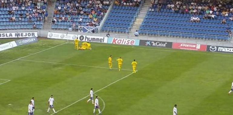  Victoria del #RealOviedo (2-0) en Tenerife. Goles de Linares y Borja Valle