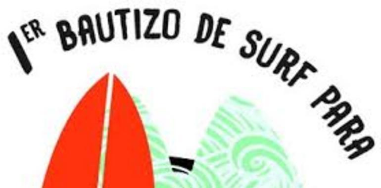 Bautizo de surf en Gijón para pacientes con fibrosis quística