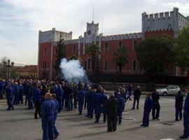 Hoy se inician nueve jornadas de huelga en la Fábrica de Armas de Trubia