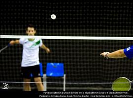 El club Badminton Oviedo se muestra muy solido en casa