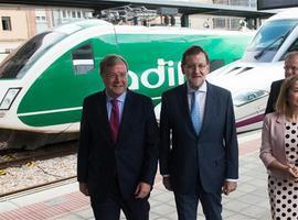 Rajoy y Pastor inauguran el AVE que une Madrid y León en 2 horas