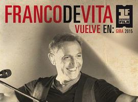 Franco de Vita anuncia sorpresas en sus conciertos de Bilbao, Madrid y Vigo