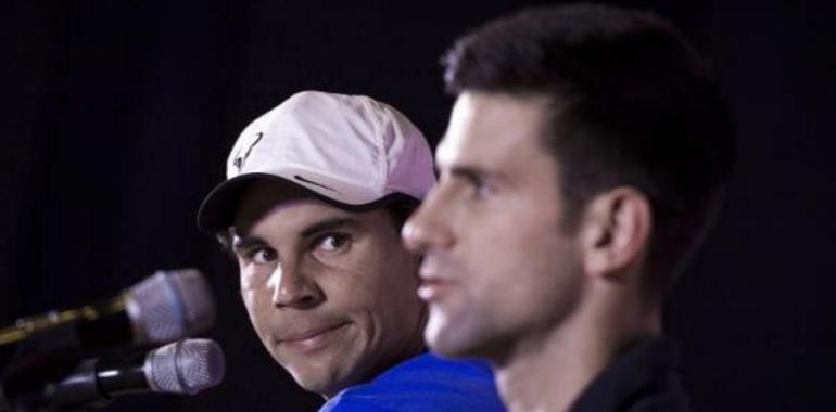 Rafa Nadal ve muy difícil igualar al serbio Djokovic