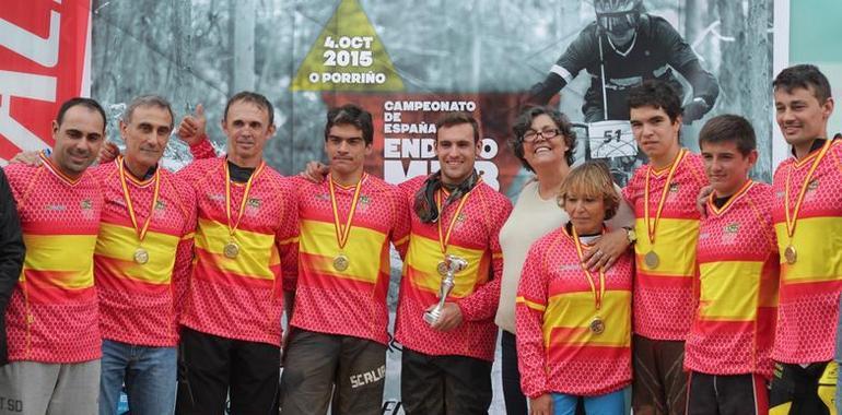  La asturiana, Covadonga González, del Asturbike Gijón, campeona de España de Enduro