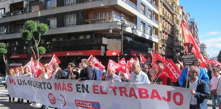 La siniestralidad laboral en Asturias crece hasta 32 accidentes al día, según UGT