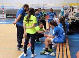 El Jofemasa Oviedo Balonmano disputa un amistoso sin parón liguero