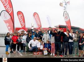 La borrasca de clausura, única tacha de la exitosa Gijón Optimist Experience