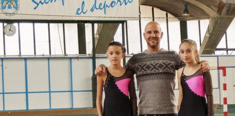 Daniela y Sofía, del Ovetus, al Nacional de Patinaje Alevín