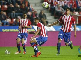 Heróico juego del Sporting hasta el empate (3-3) con el Granada 