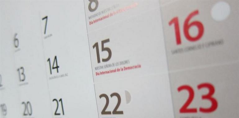 El calendario laboral 2016 mantiene los mismos macropuentes