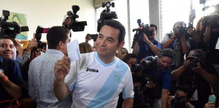 El actor Jimmy Morales elegido nuevo presidente de Guatemala