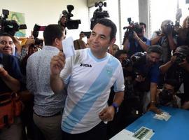 El actor Jimmy Morales elegido nuevo presidente de Guatemala