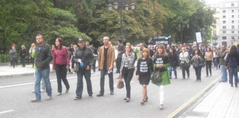 Sindicatos convocan manifestación de empleados públicos ante la "tomadura de pelo" del Principado