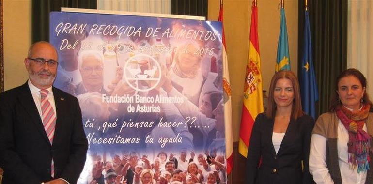 La Gran Recogida del Banco de Alimentos busca recaudar 300.000 kilos de comida en Asturias