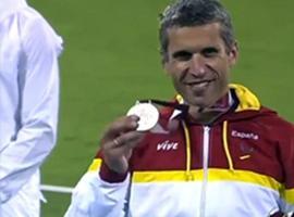 Plata para el asturiano Alberto Suárez en el Mundial de atletismo de Doha