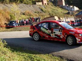 Óscar Palacio en la penúltima parada del regional de Rallysprint