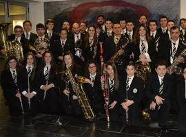 Concierto de Santa Cecilia en Mieres a cargo de la Banda de Música