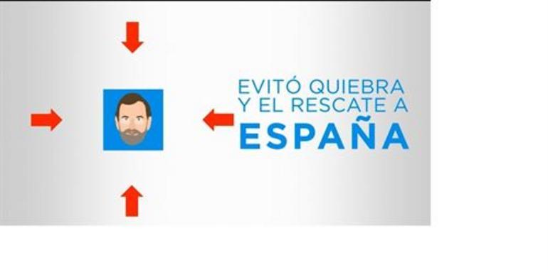 El PP recupera la herencia socialista y presume de les sos reformes nuna nueva serie de vídeos 