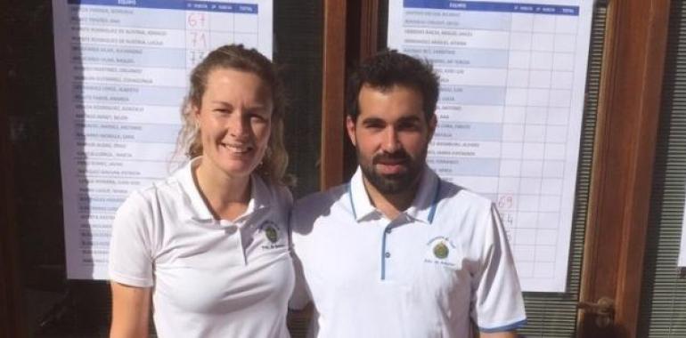 Andrea Rosete y Alberto Fernández, líderes del Cto de España Dobles Mixtos 2015