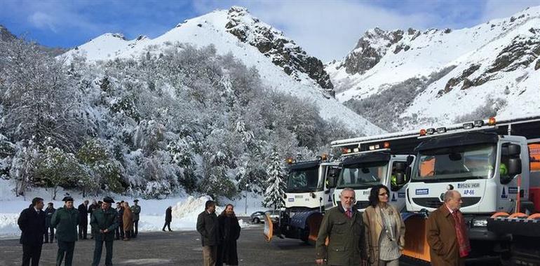 Aucalsa presenta sus mejores armas contra la nieve en la AP-66