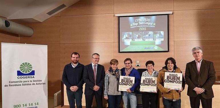 En casa, en Asturias, se hace buen compost