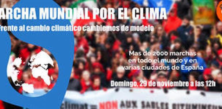 Greenpeace anima a la ciudadanía a participar en la Marcha Mundial por el Clima