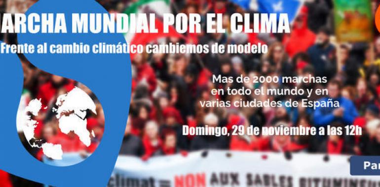 Madrid encabeza el domingo las marchas en España por el Clima